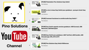 Consultez notre chaîne YouTube de Pino Solutions